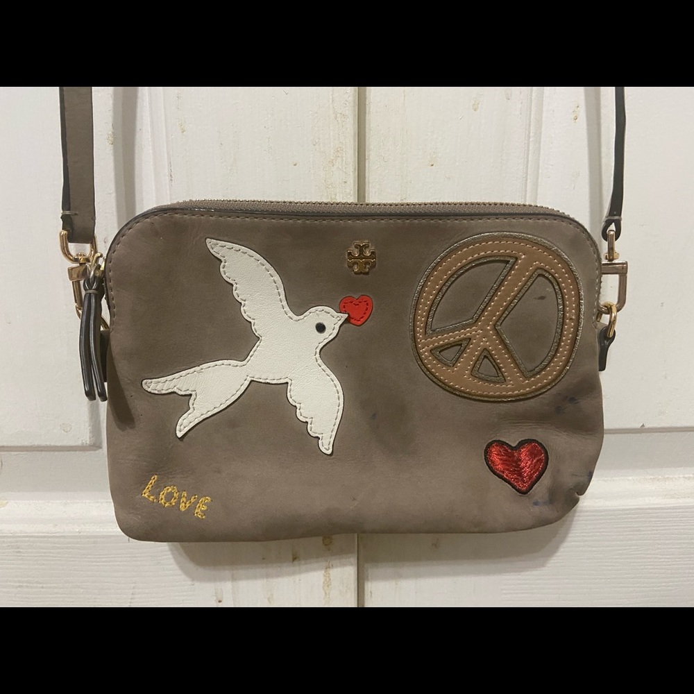 Tory Burch Peace, Love Crossbody